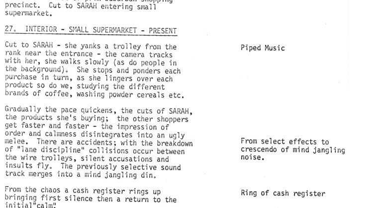 The script for Victims